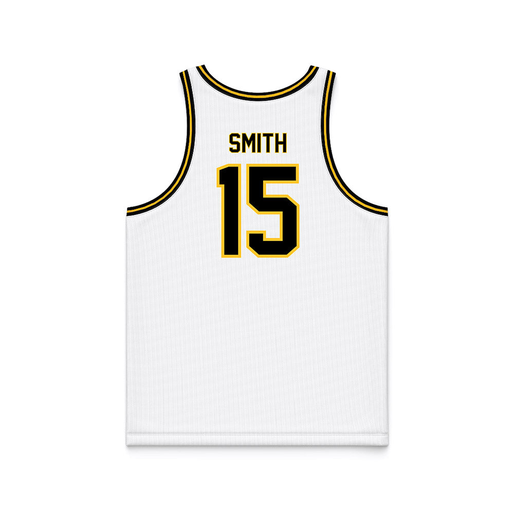 PLU - NCAA Men's Basketball : Henry Smith - White Basketball Jersey-1