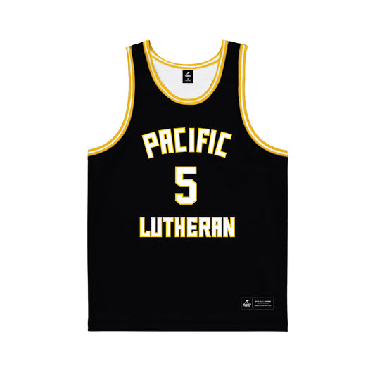 PLU - NCAA Men's Basketball : Julian Brown - Black Basketball Jersey