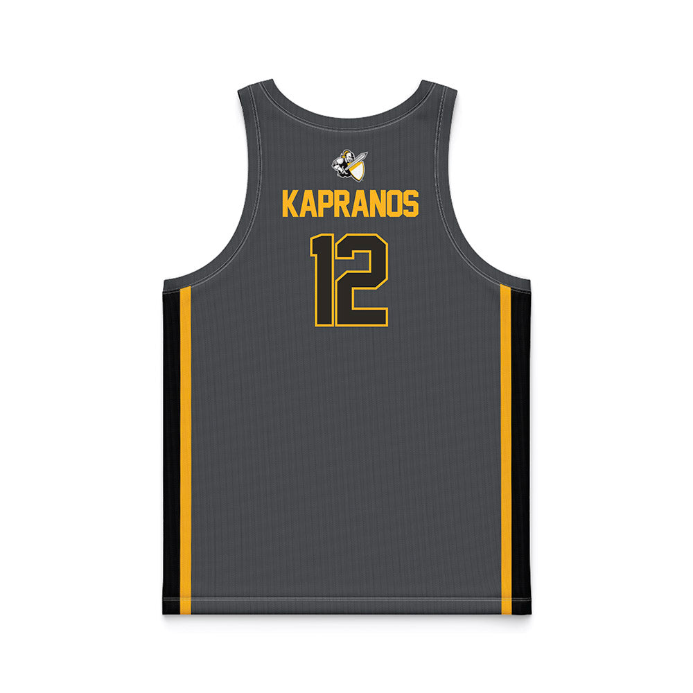 PLU - NCAA Men's Basketball : Charlie Kapranos - Grey Basketball Jersey