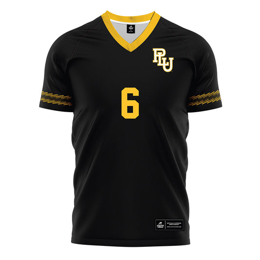 PLU - NCAA Men's Soccer : Mattias Anderson - Black Soccer Jersey-0
