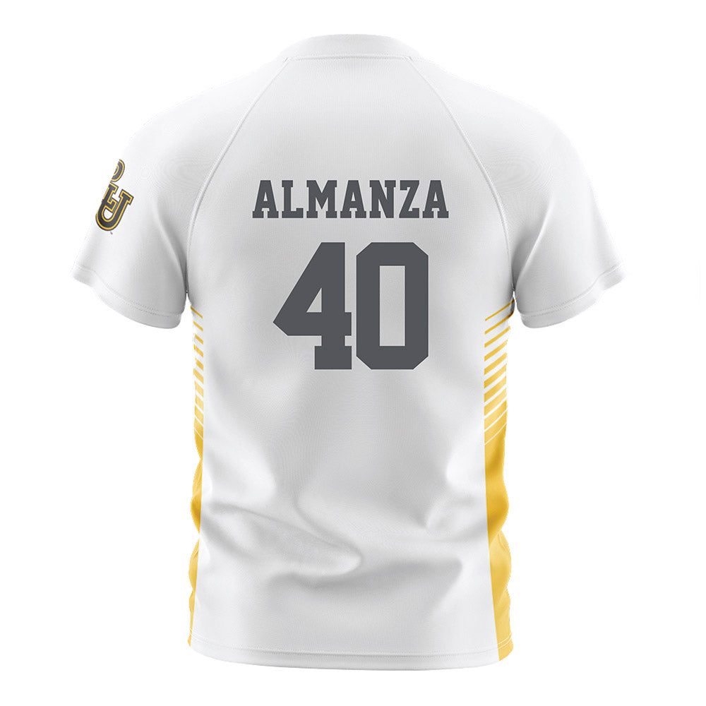 PLU - NCAA Women's Soccer : Paige Almanza - White Soccer Jersey-1