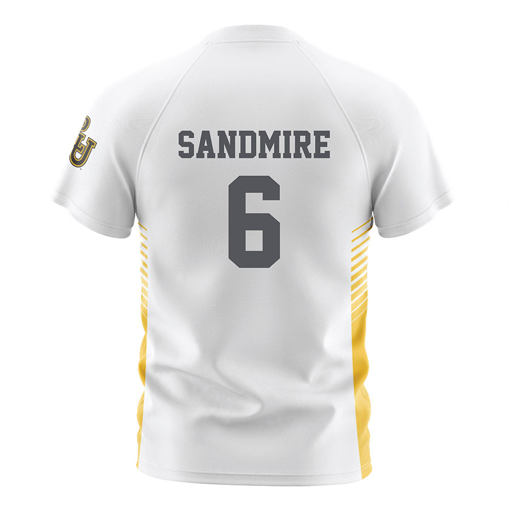 PLU - NCAA Women's Soccer : Morgan Sandmire - White Soccer Jersey-1