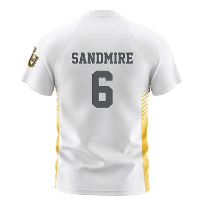 PLU - NCAA Women's Soccer : Morgan Sandmire - White Soccer Jersey-1