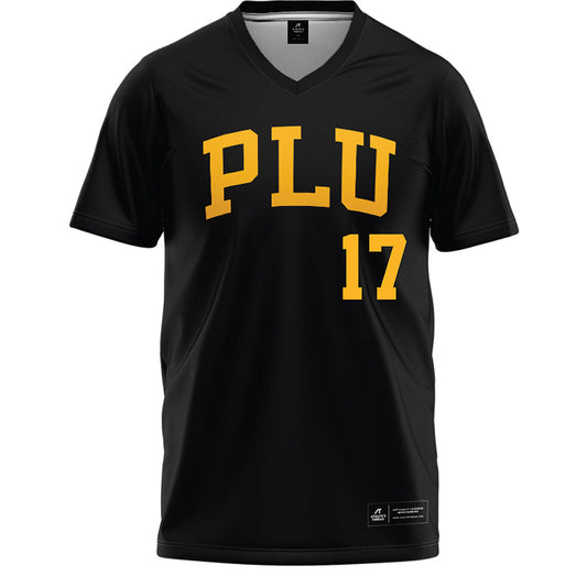PLU - NCAA Baseball : Brayden Adcox - Black Baseball Jersey