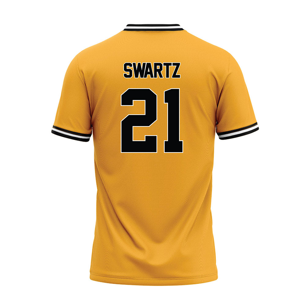 PLU - NCAA Baseball : Kamryn Swartz - Gold Jersey-1