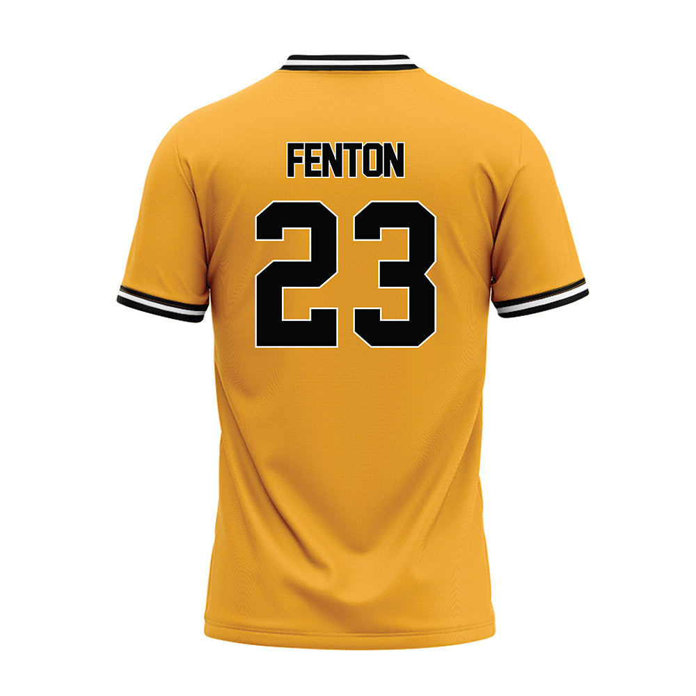 PLU - NCAA Baseball : Cole Fenton - Gold Jersey-1