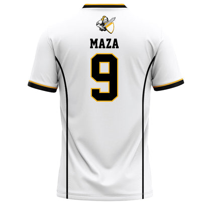 PLU - NCAA Softball : Emelia Maza - White Baseball Jersey