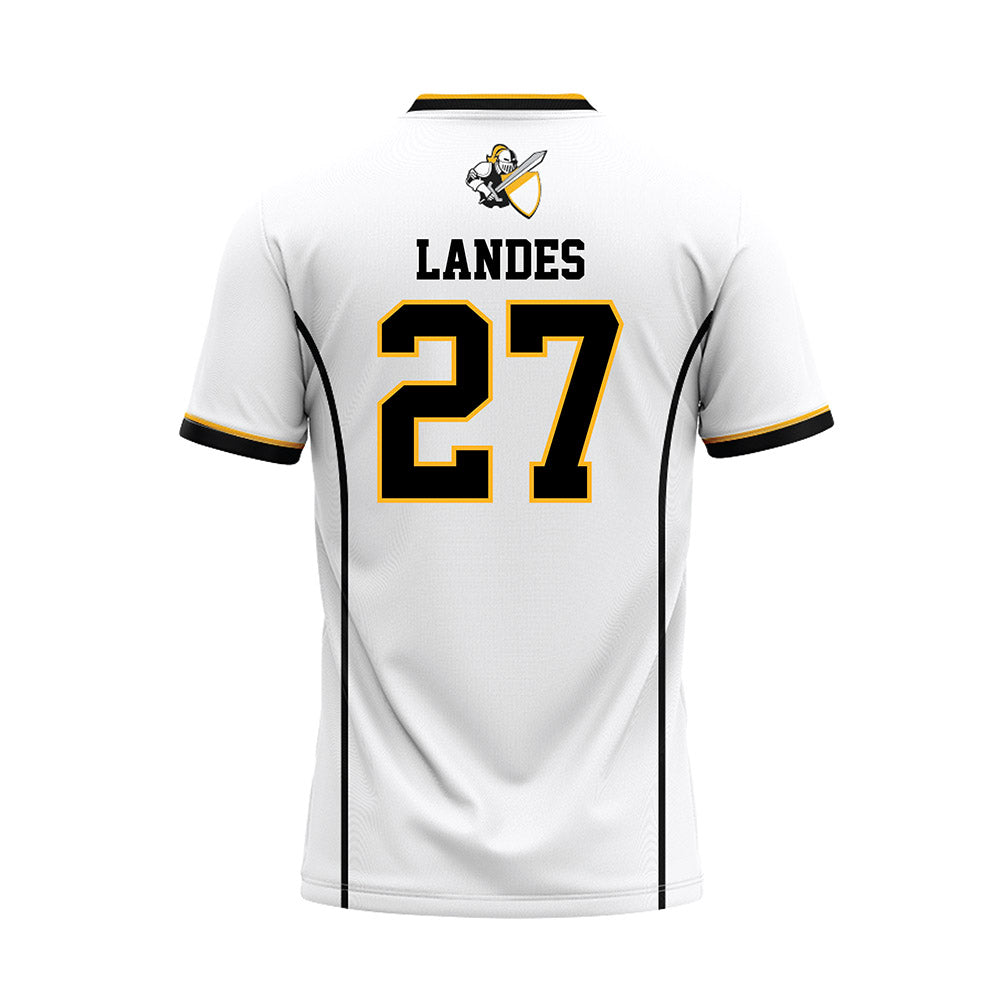 PLU - NCAA Softball : Megan Landes - White Jersey-1