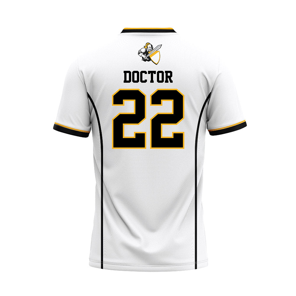  - NCAA Softball : Kamalani Doctor - White Baseball Jersey-1