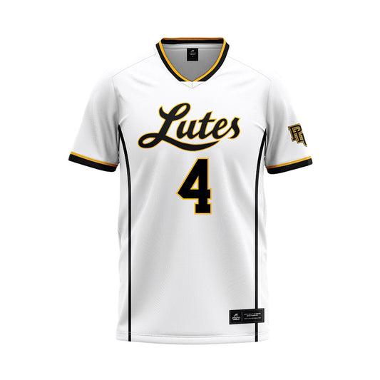PLU - NCAA Softball : Mya Grado - White Jersey-0