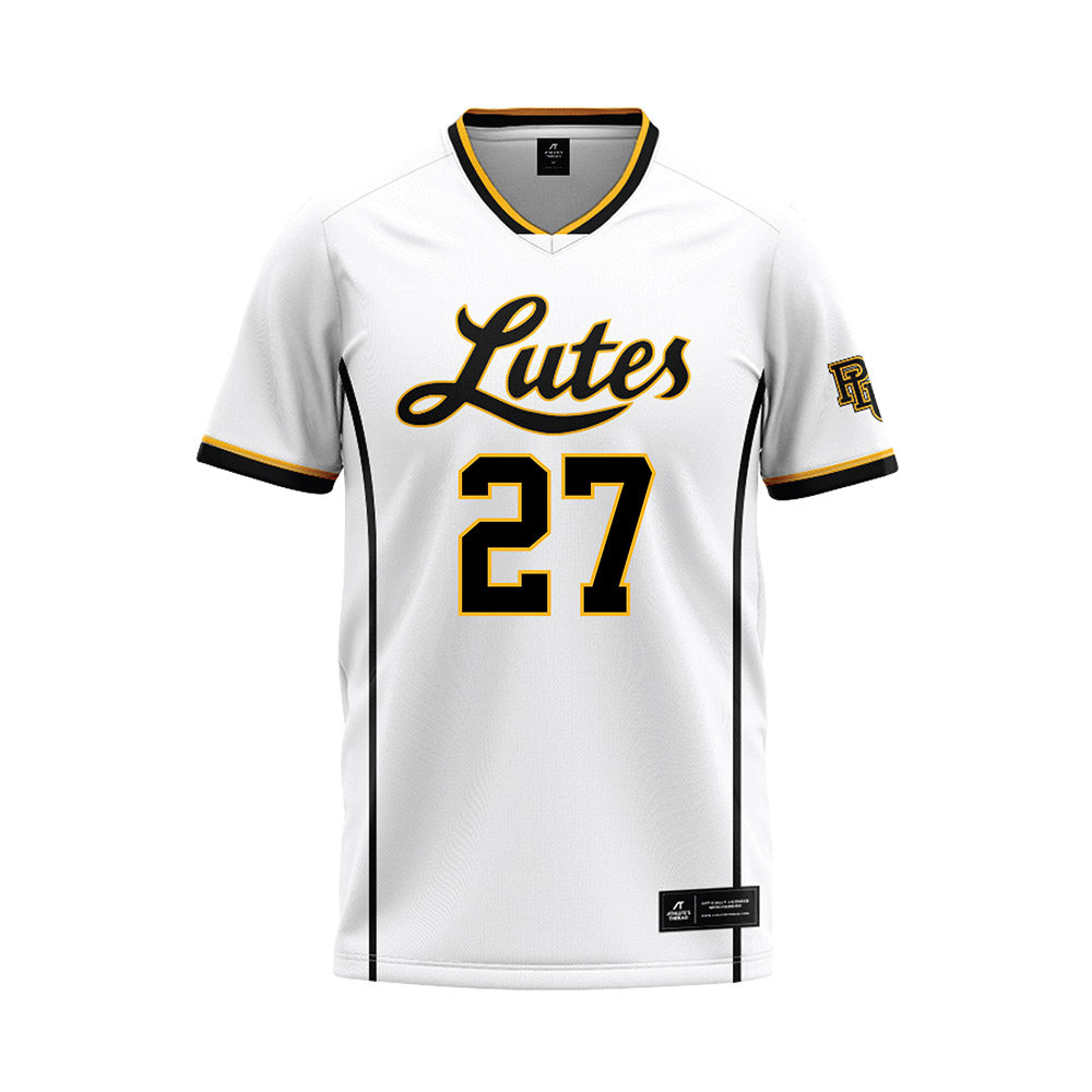 PLU - NCAA Softball : Megan Landes - White Jersey-0