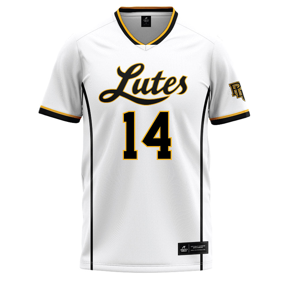 PLU - NCAA Softball : Morgan Calcagno - White Baseball Jersey