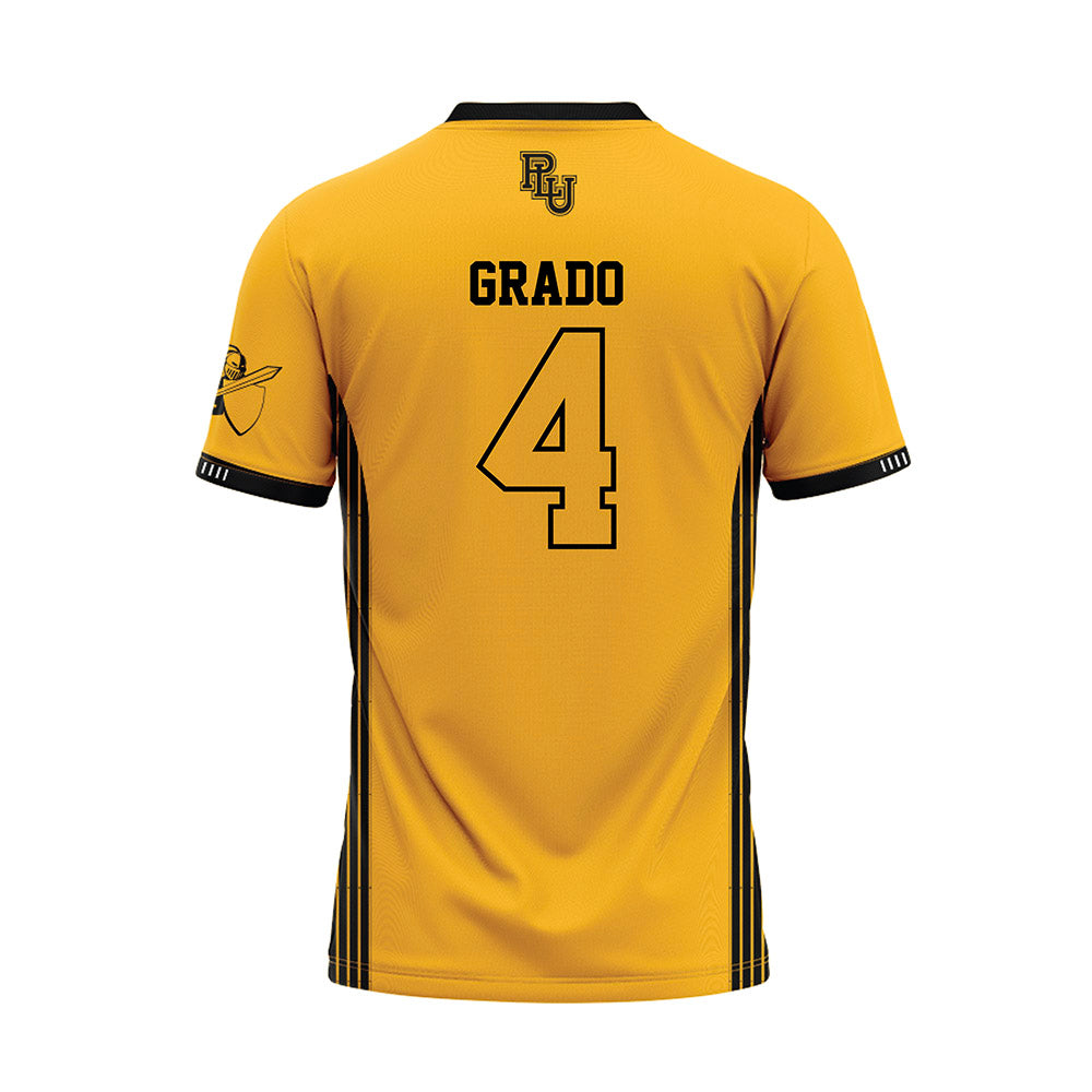 PLU - NCAA Softball : Mya Grado - Gold Jersey-1