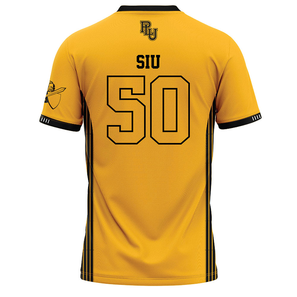 PLU - NCAA Softball : Alexa Siu - Gold Baseball Jersey