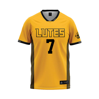 PLU - NCAA Softball : Maiya Anderson - Gold Jersey-0