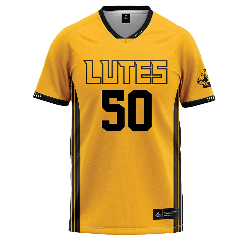 PLU - NCAA Softball : Alexa Siu - Gold Baseball Jersey