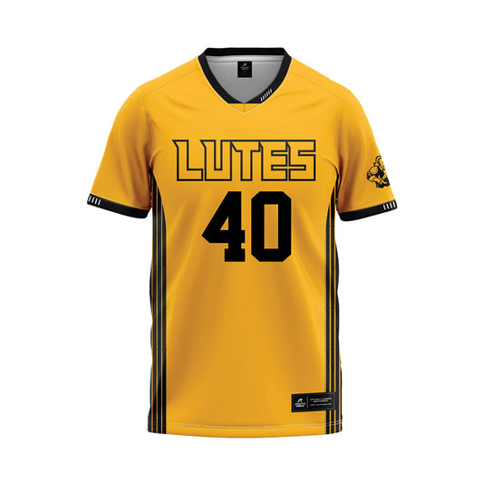 PLU - NCAA Softball : Kaya Collado - Gold Jersey-0