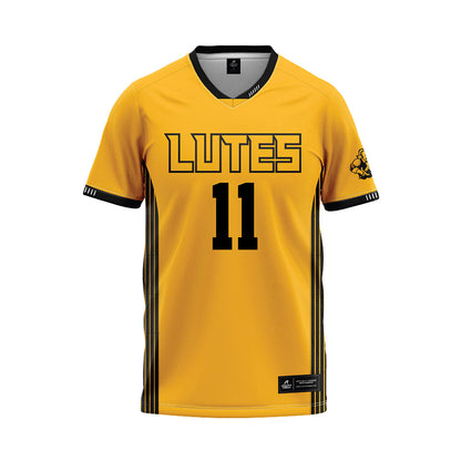 PLU - NCAA Softball : Alyssa Fierro - Gold Jersey-0