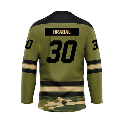 UMass - NCAA Men's Ice Hockey : Michael Hrabal - Camo Hockey Jersey