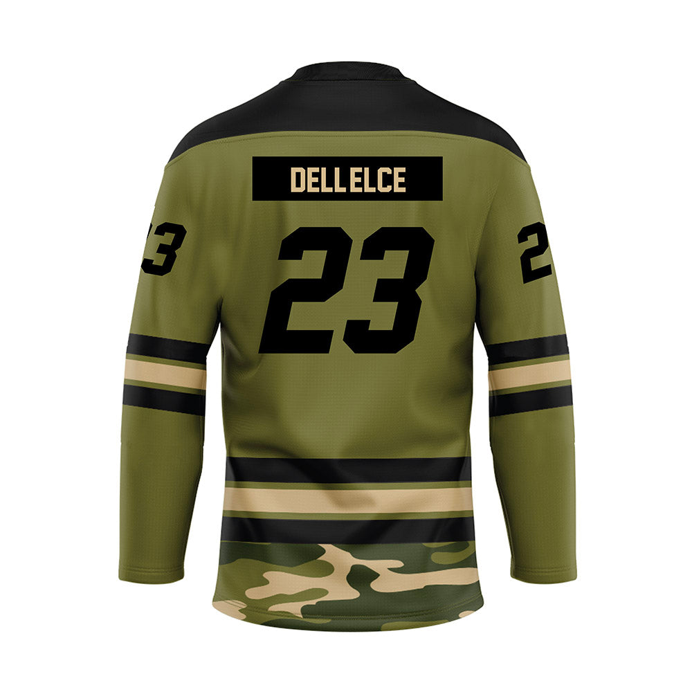 UMass - NCAA Men's Ice Hockey : Francesco Dell'Elce - Camo Hockey Jersey