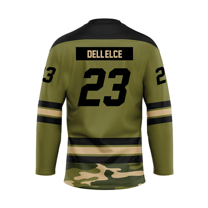 UMass - NCAA Men's Ice Hockey : Francesco Dell'Elce - Camo Hockey Jersey