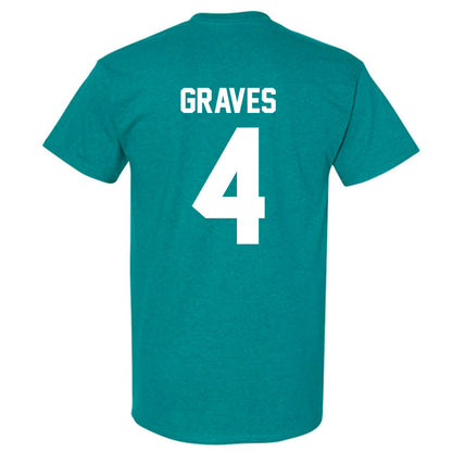 Coastal Carolina - NCAA Football : Bryson Graves - Classic Fashion Shersey T-Shirt-1