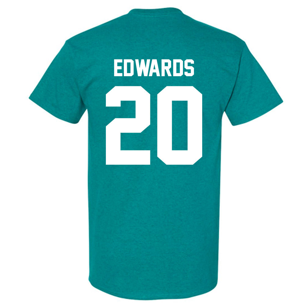 Coastal Carolina - NCAA Football : Jevon Edwards - Classic Fashion Shersey T-Shirt-1