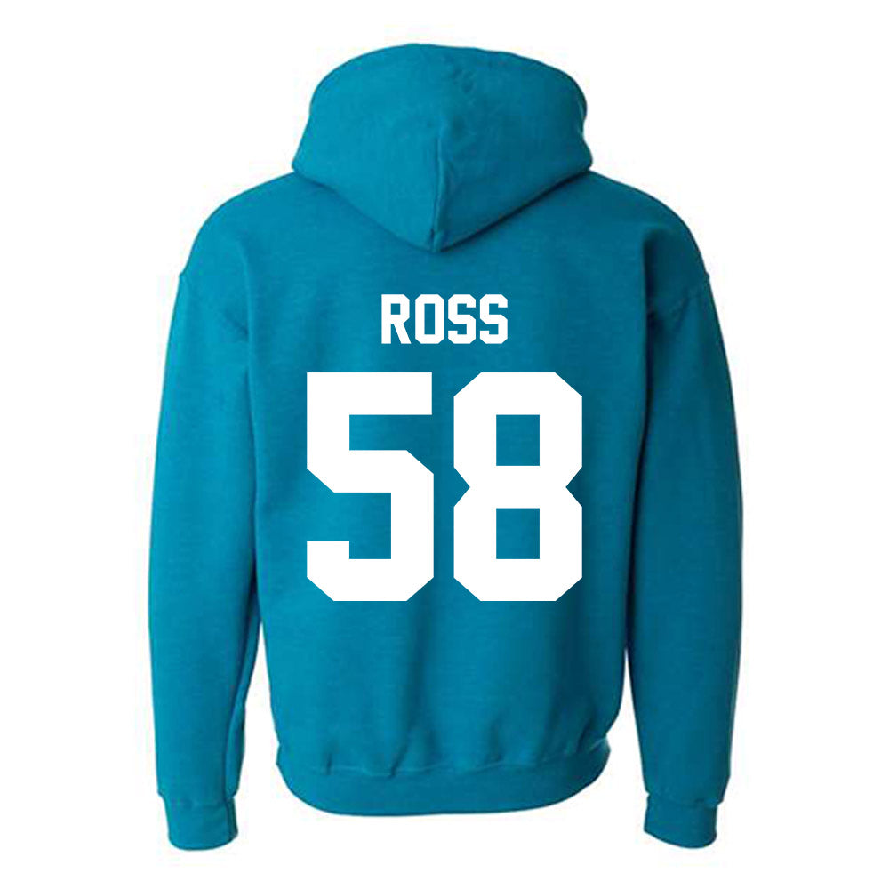 Coastal Carolina - NCAA Football : Sam Ross - Classic Fashion Shersey Hooded Sweatshirt-1