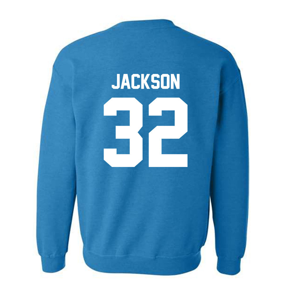 Coastal Carolina - NCAA Football : Jayden Jackson - Classic Fashion Shersey Crewneck Sweatshirt