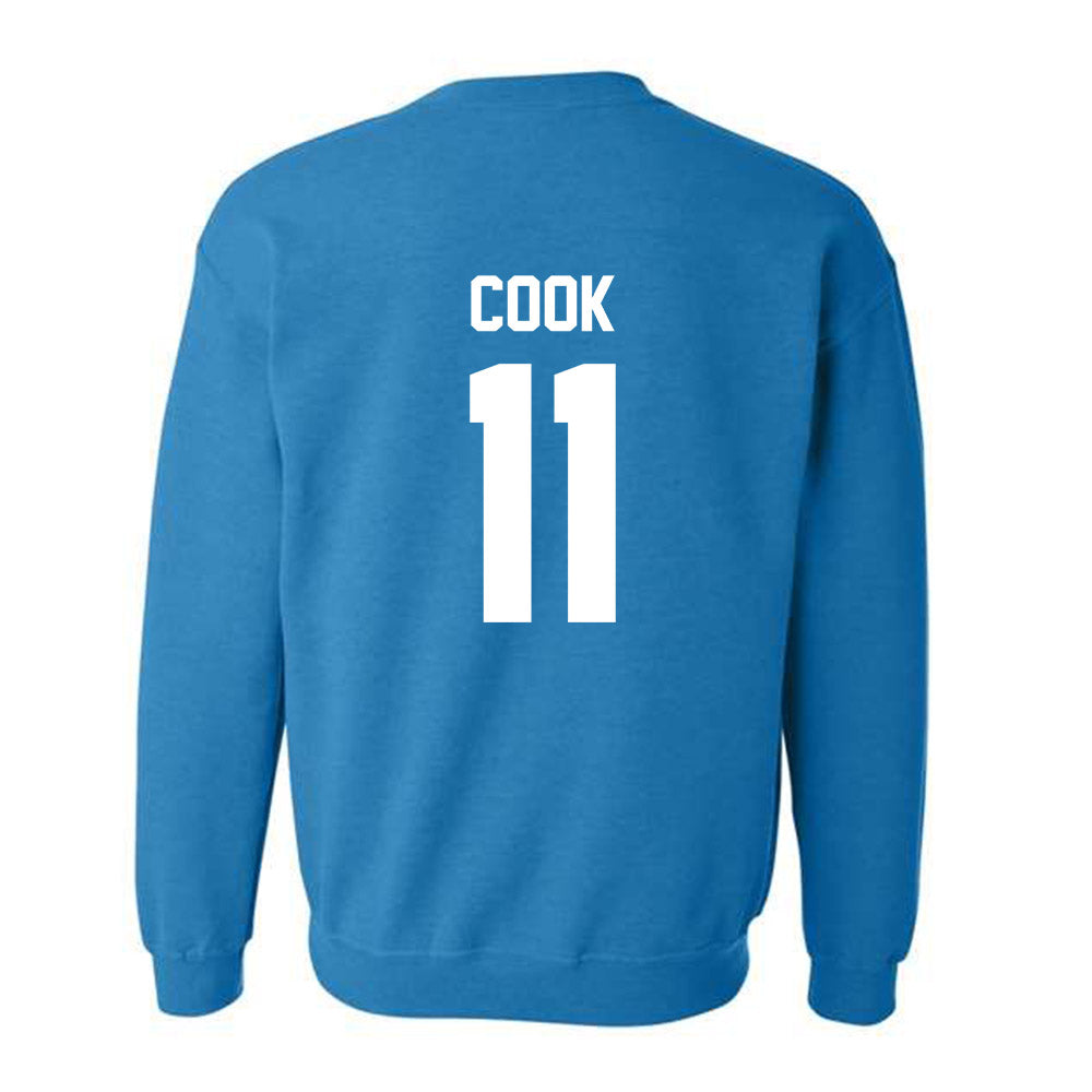 Coastal Carolina - NCAA Men's Soccer : Christian Cook - Classic Fashion Shersey Crewneck Sweatshirt-1