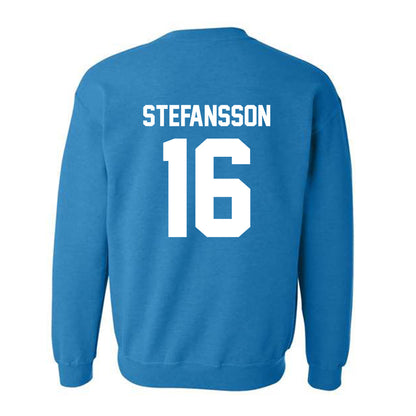 Coastal Carolina - NCAA Men's Soccer : Gudjon Stefansson - Classic Fashion Shersey Crewneck Sweatshirt-1
