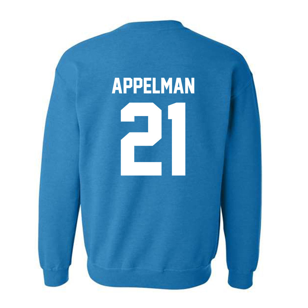 Coastal Carolina - NCAA Baseball : Jaxon Appelman - Classic Fashion Shersey Crewneck Sweatshirt-1