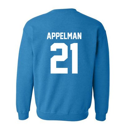 Coastal Carolina - NCAA Baseball : Jaxon Appelman - Classic Fashion Shersey Crewneck Sweatshirt-1