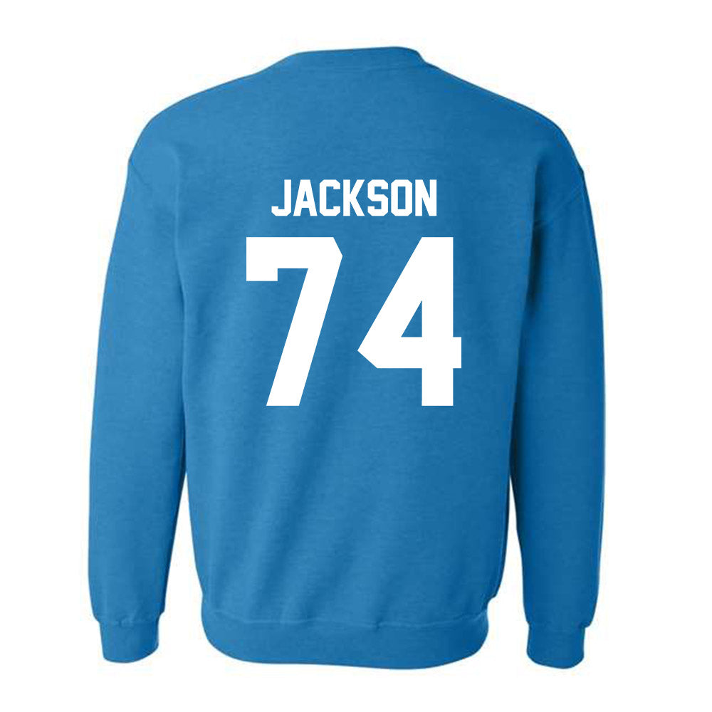 Coastal Carolina - NCAA Football : Desmond Jackson - Classic Fashion Shersey Crewneck Sweatshirt-1