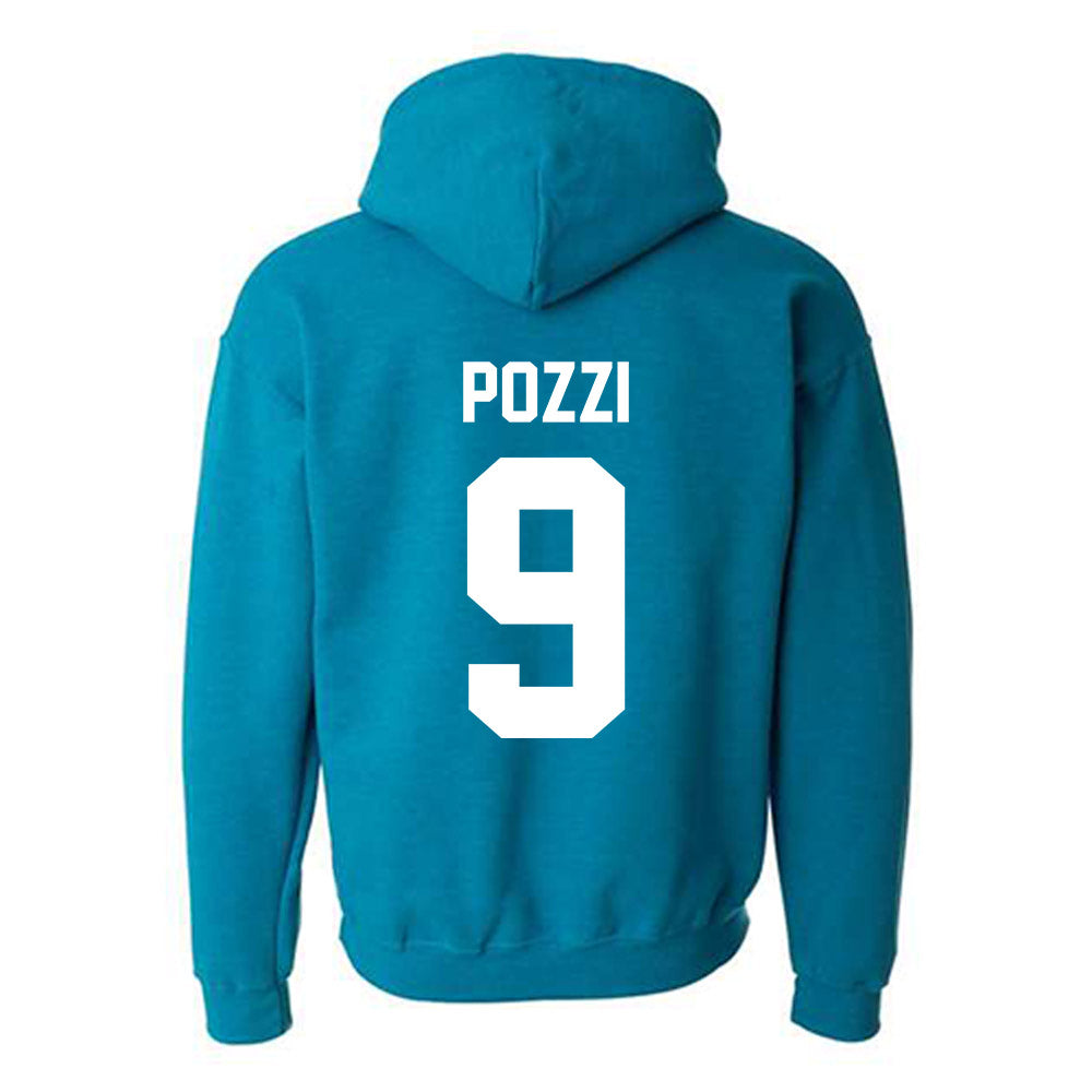 Coastal Carolina - NCAA Women's Lacrosse : Giuliana Pozzi - Classic Fashion Shersey Hooded Sweatshirt-1