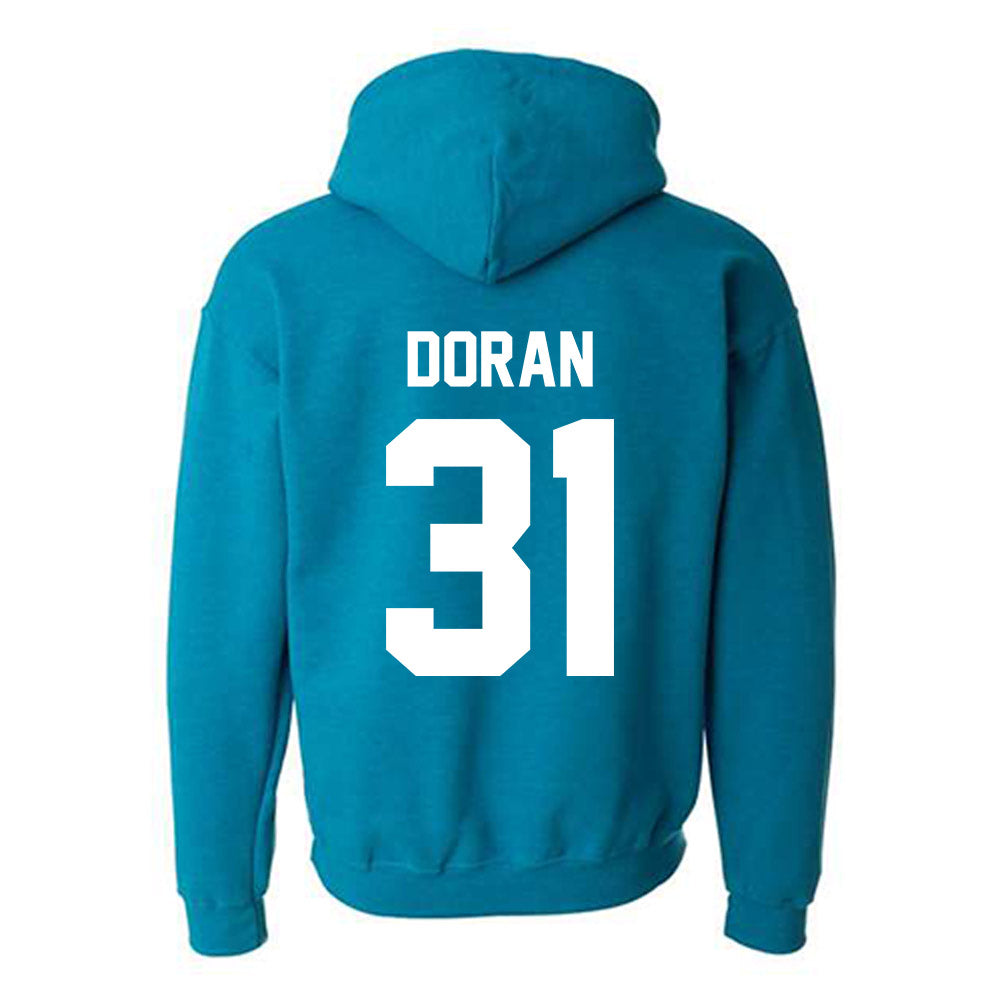Coastal Carolina - NCAA Baseball : Scott Doran - Classic Fashion Shersey Hooded Sweatshirt-1