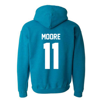 Coastal Carolina - NCAA Softball : Malone Moore - Classic Fashion Shersey Hooded Sweatshirt