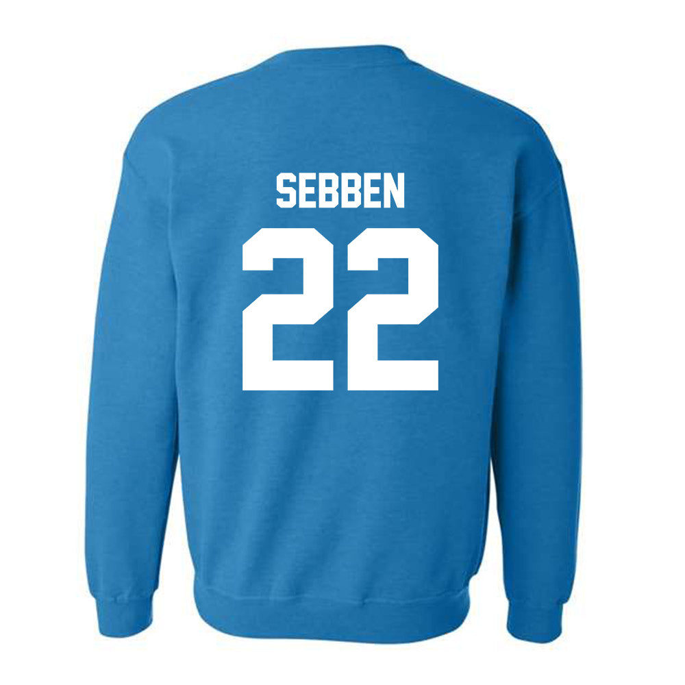 Coastal Carolina - NCAA Women's Lacrosse : Ava Sebben - Classic Fashion Shersey Crewneck Sweatshirt-1