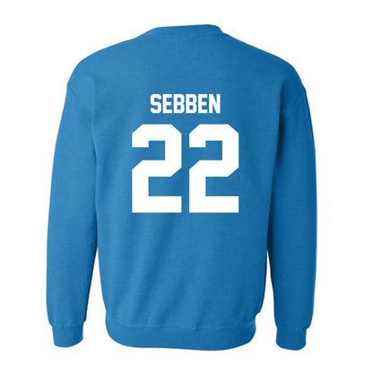 Coastal Carolina - NCAA Women's Lacrosse : Ava Sebben - Classic Fashion Shersey Crewneck Sweatshirt-1