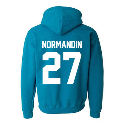 Coastal Carolina - NCAA Softball : Brielle Normandin - Classic Fashion Shersey Hooded Sweatshirt-1