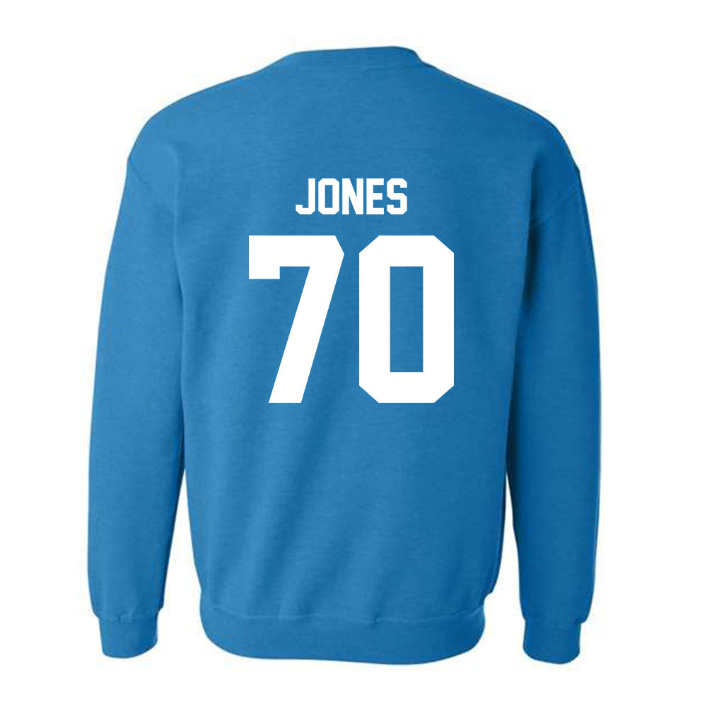 Coastal Carolina - NCAA Football : Daniel Jones - Classic Fashion Shersey Crewneck Sweatshirt-1