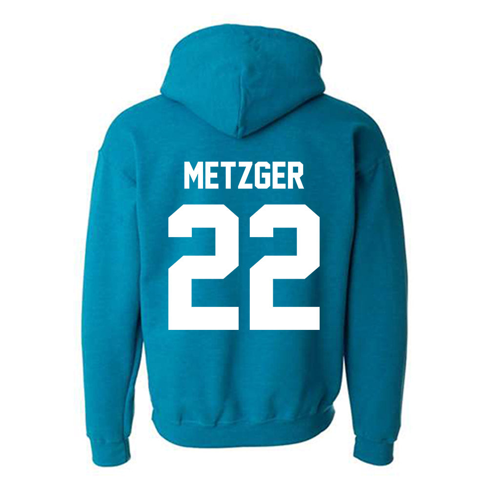 Coastal Carolina - NCAA Softball : McKennah Metzger - Classic Fashion Shersey Hooded Sweatshirt
