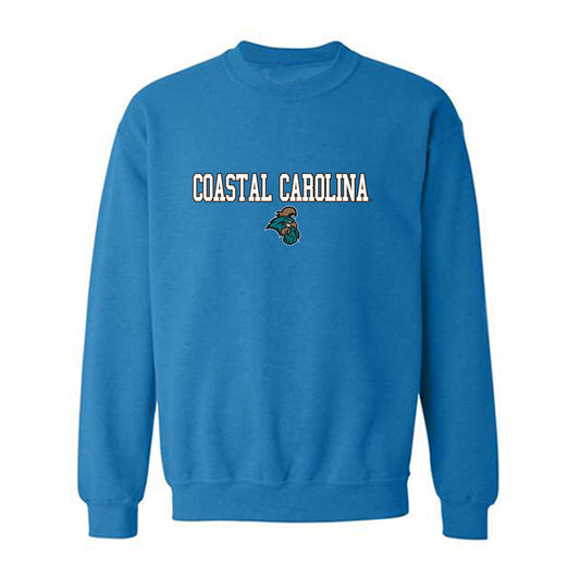 Coastal Carolina - NCAA Men's Golf : Cameron Roberts - Classic Fashion Shersey Crewneck Sweatshirt-0