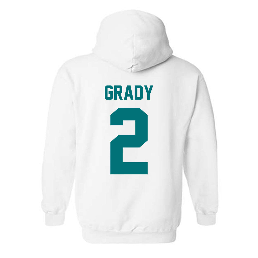 Coastal Carolina - NCAA Women's Basketball : Tessa Grady - Classic Fashion Shersey Hooded Sweatshirt-1