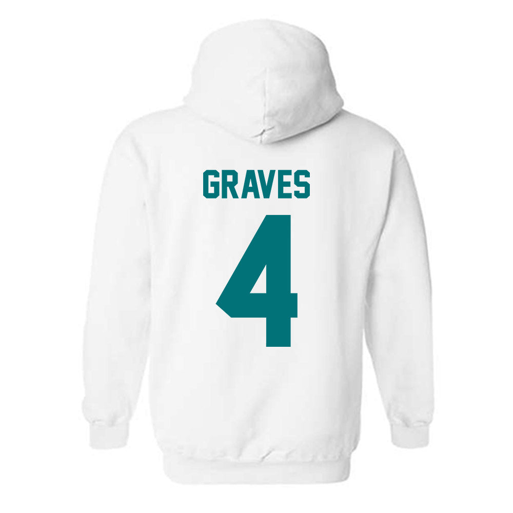 Coastal Carolina - NCAA Football : Bryson Graves - Classic Fashion Shersey Hooded Sweatshirt-1