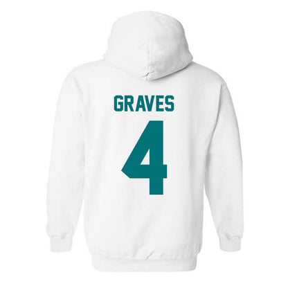 Coastal Carolina - NCAA Football : Bryson Graves - Classic Fashion Shersey Hooded Sweatshirt-1