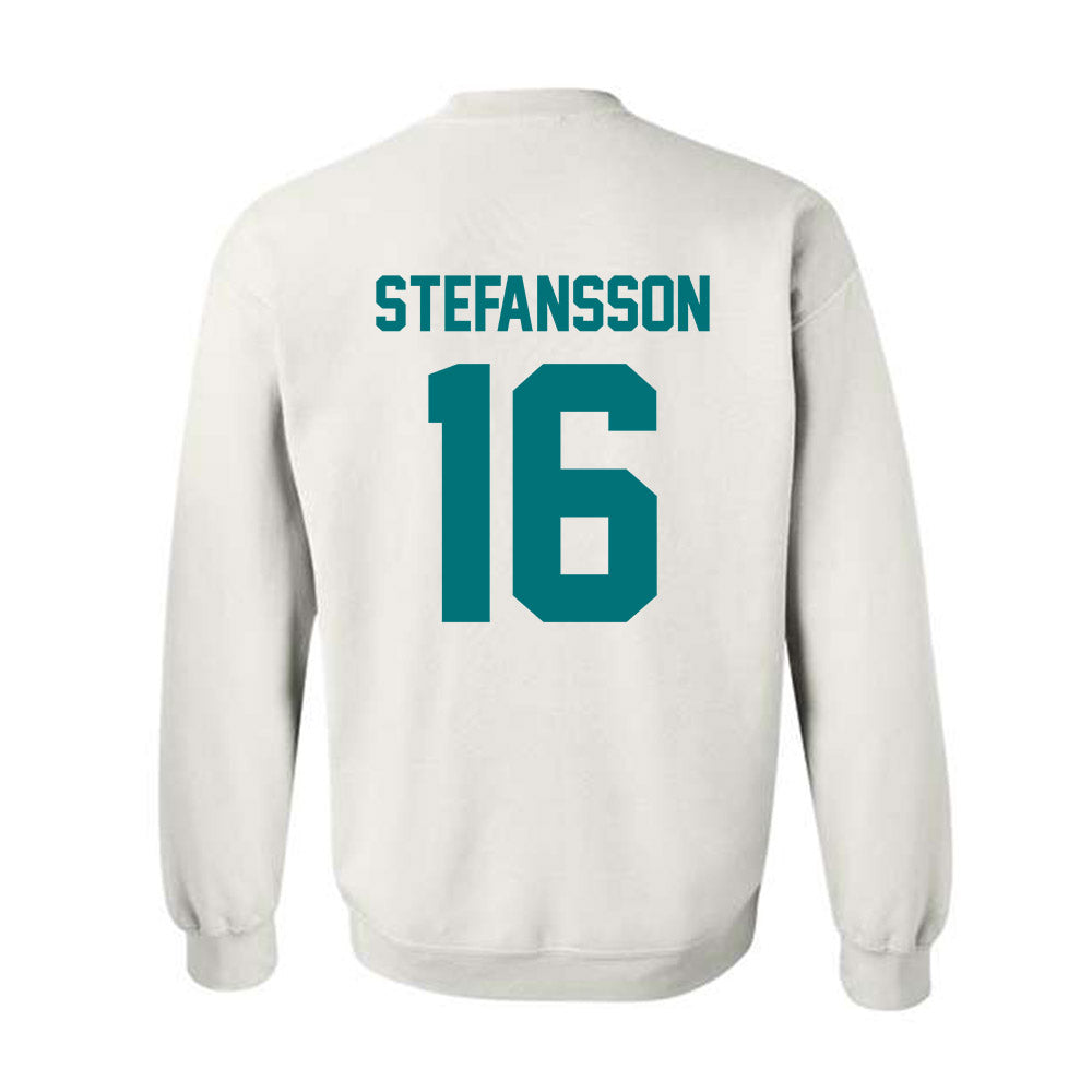 Coastal Carolina - NCAA Men's Soccer : Gudjon Stefansson - Classic Fashion Shersey Crewneck Sweatshirt-1
