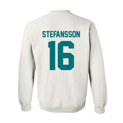 Coastal Carolina - NCAA Men's Soccer : Gudjon Stefansson - Classic Fashion Shersey Crewneck Sweatshirt-1