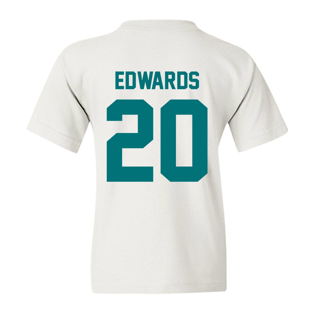 Coastal Carolina - NCAA Football : Jevon Edwards - Classic Fashion Shersey Youth T-Shirt-1