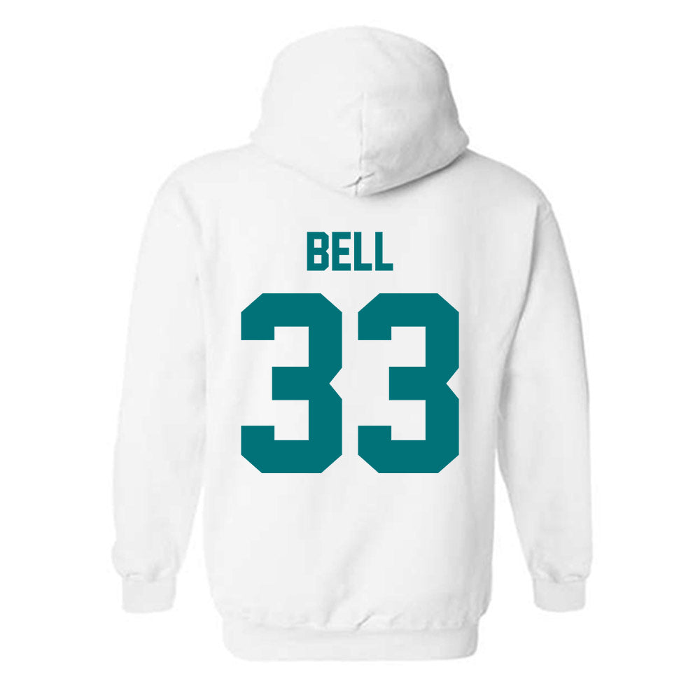  Coastal Carolina - NCAA Baseball : Tadan Bell - Classic Fashion Shersey Hooded Sweatshirt-1